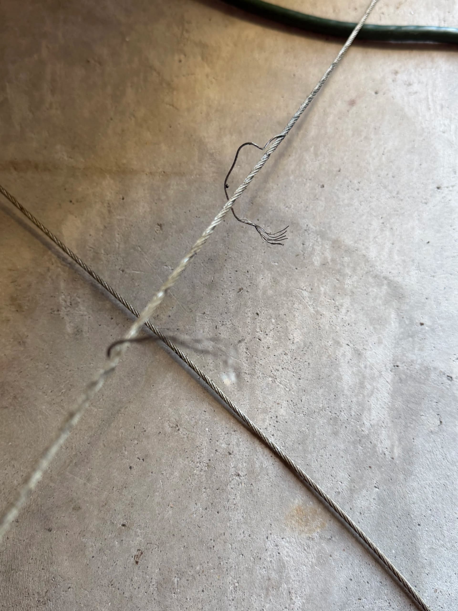 Broken Spring and Frayed Cable Replacement in Wake Forest