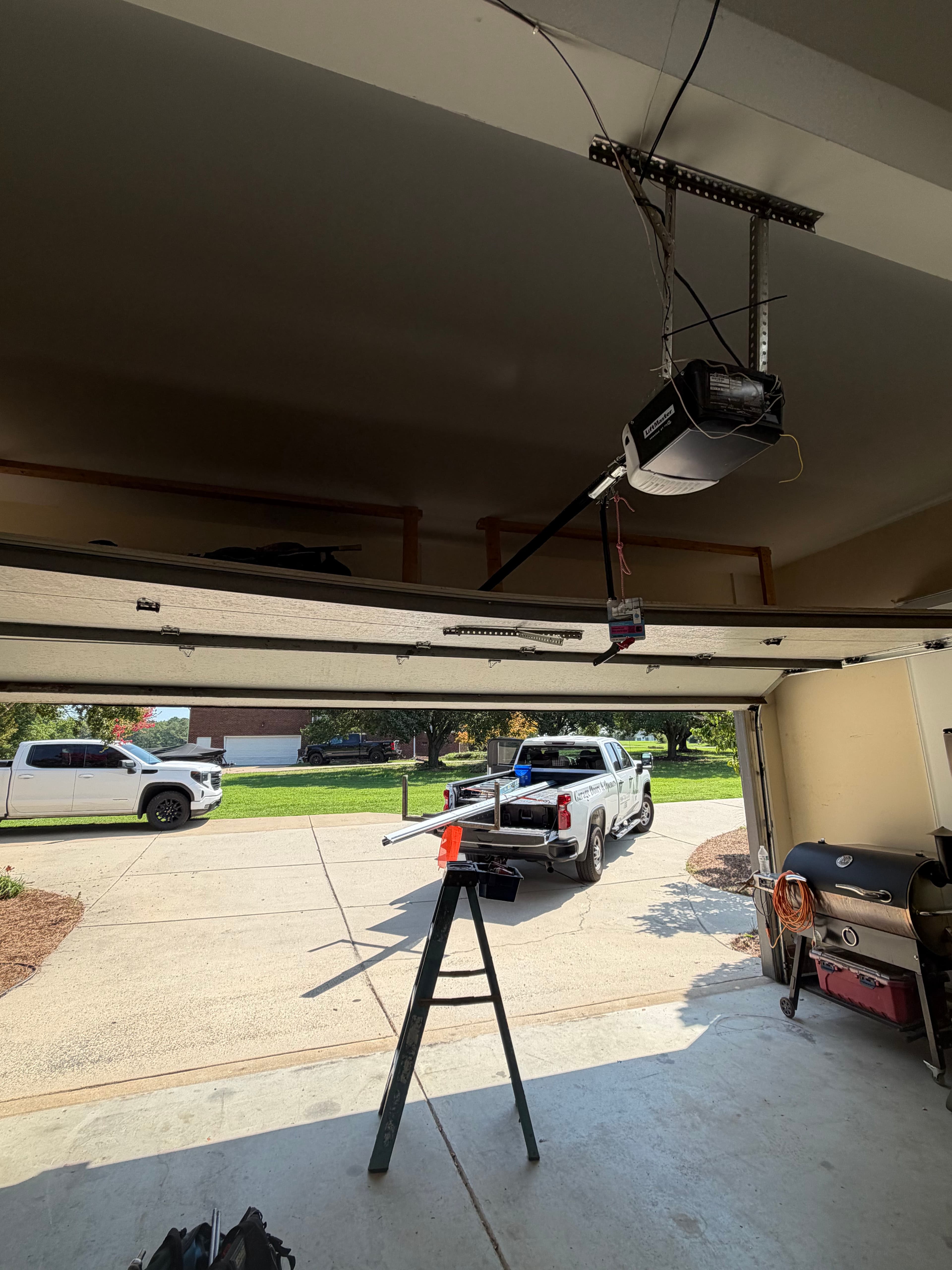 Project Sagging Garage Door Pulled Back From the Edge in Raleigh image
