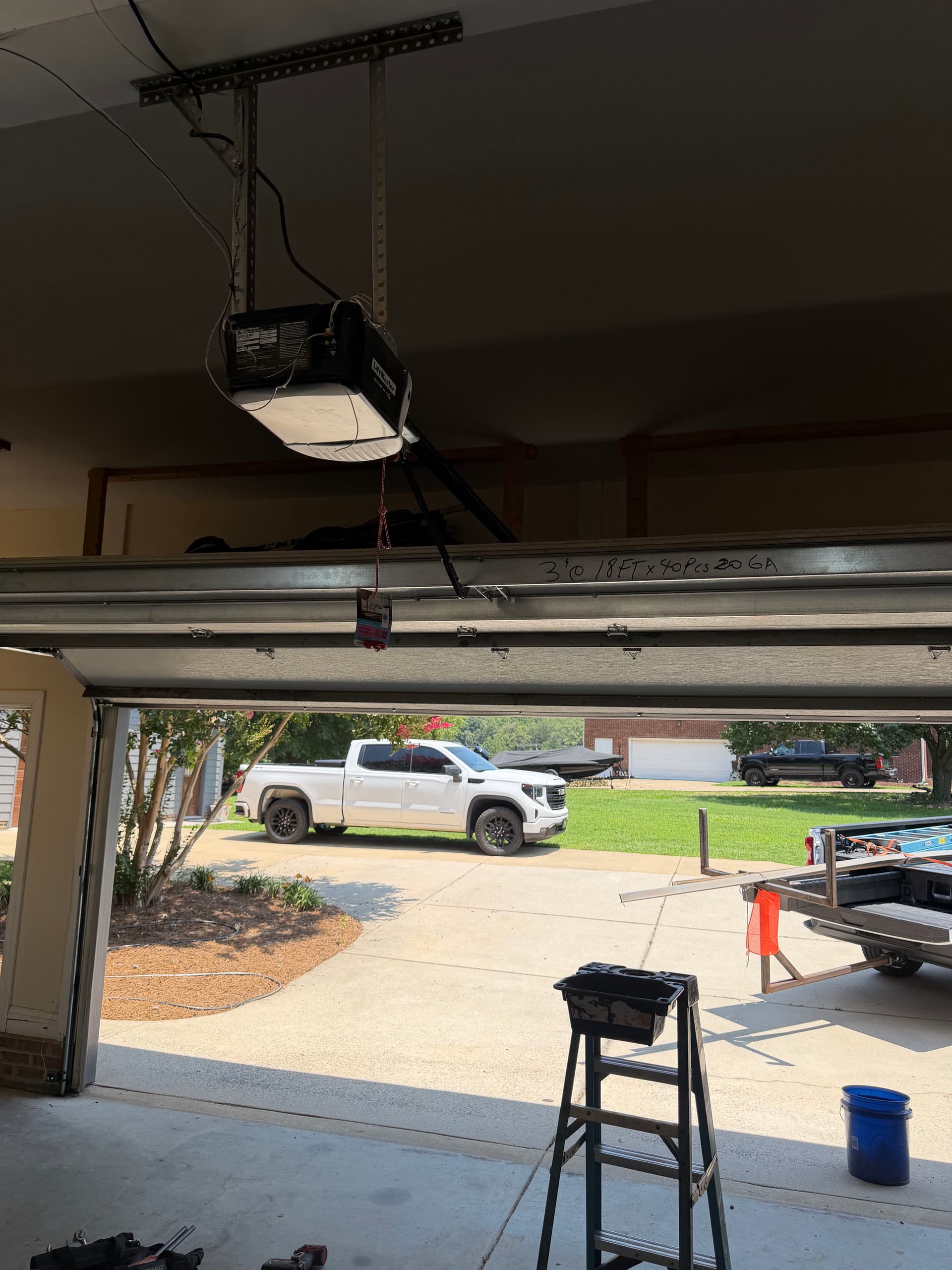 Gallery photos for Sagging Garage Door Pulled Back From the Edge in Raleigh: Image #4