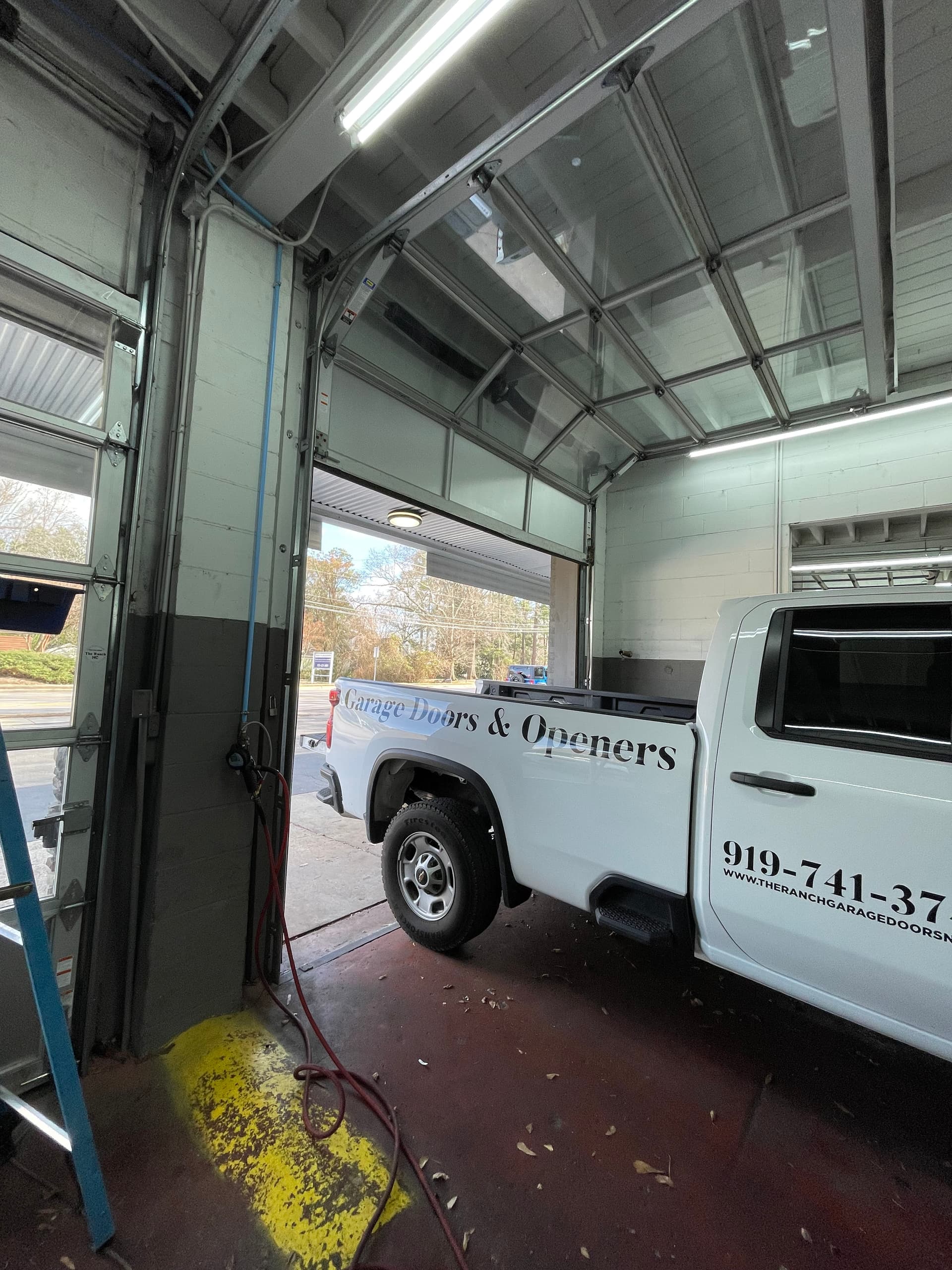 Gallery photos for Commercial Full-View Glass Garage Door Service in the Raleigh Area: Image #1