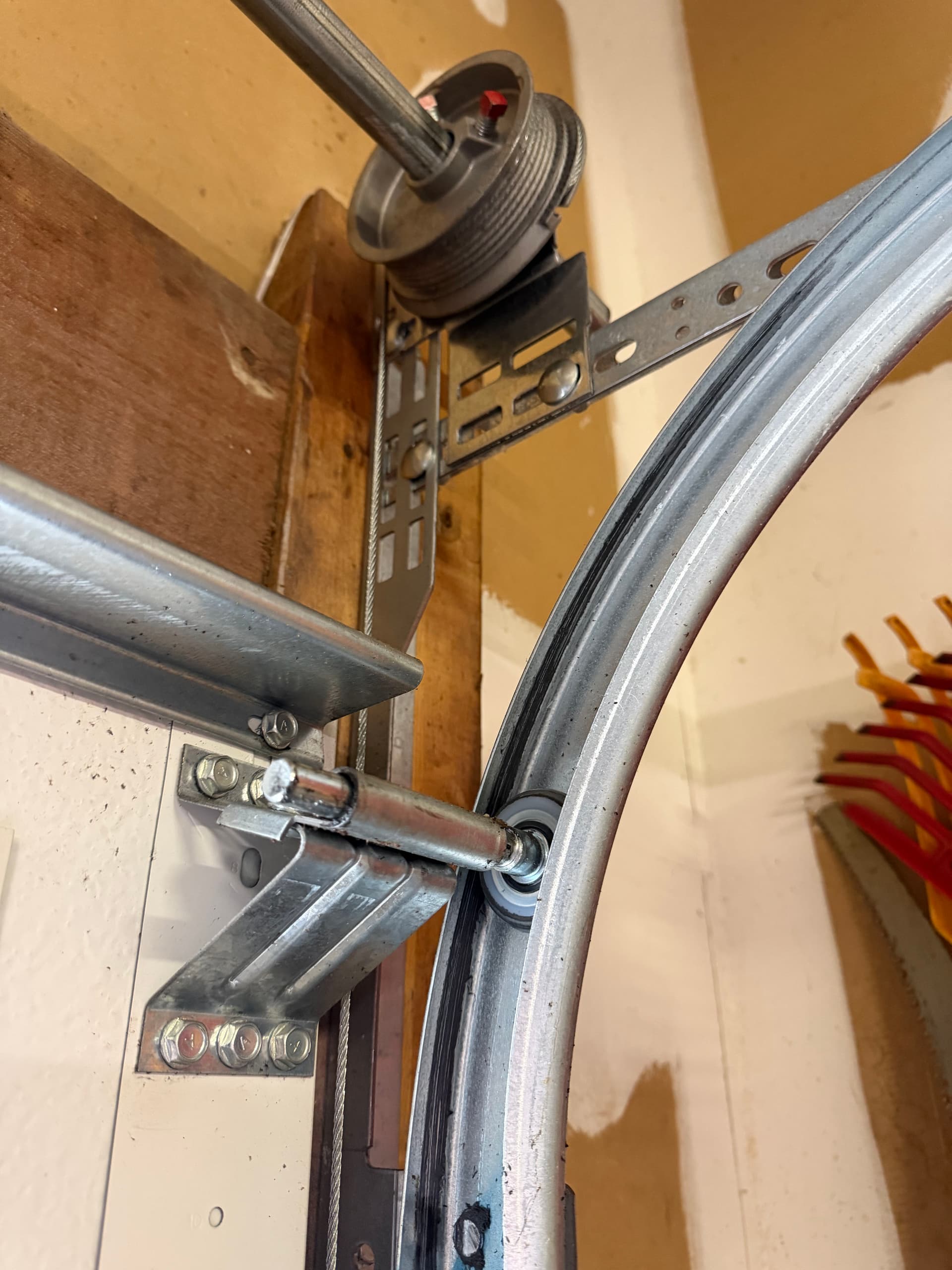 Gallery photos for Broken Spring Replacement and Full System Rebuild in Raleigh: Image #3