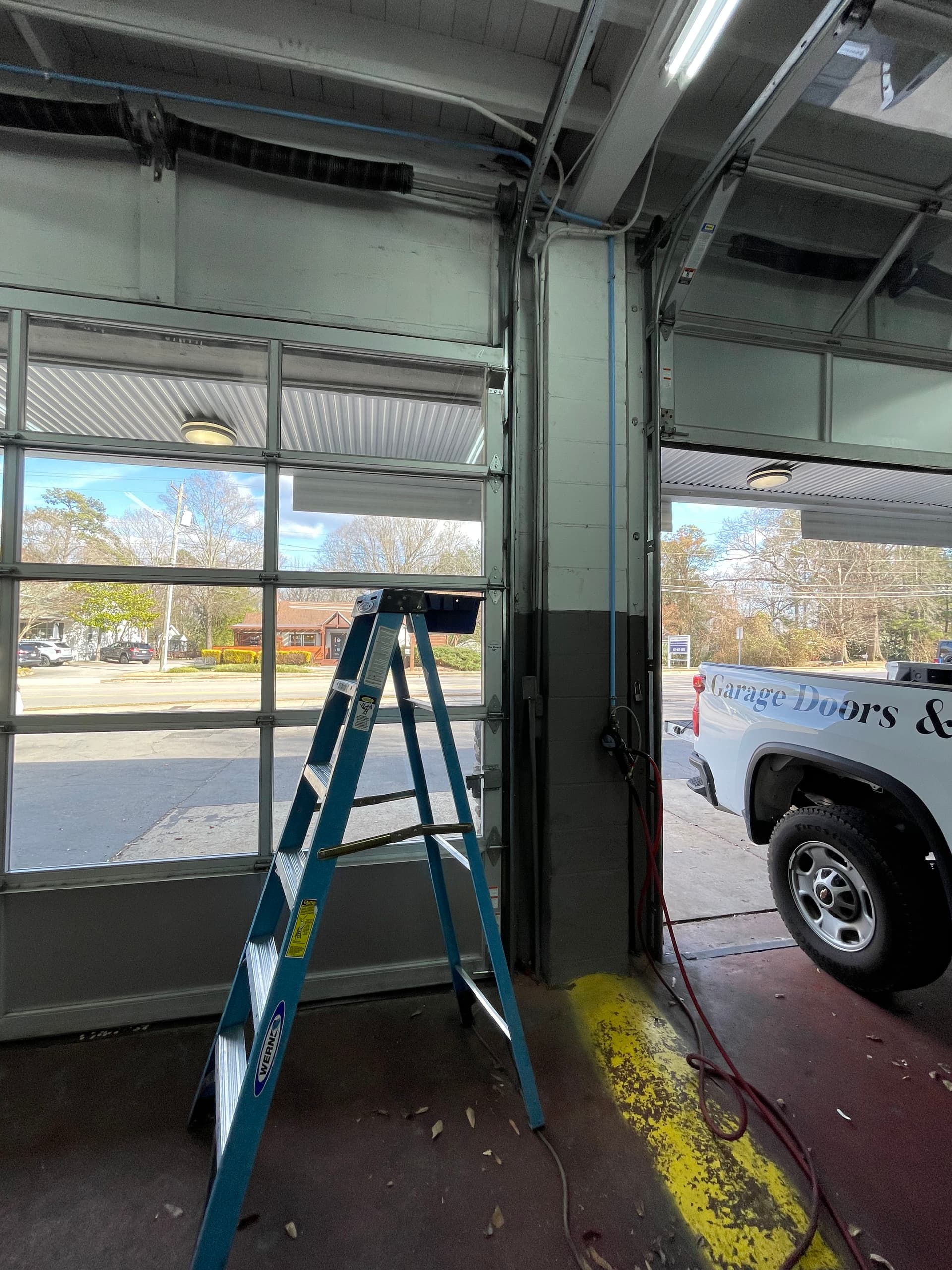 Gallery photos for Commercial Full-View Glass Garage Door Service in the Raleigh Area: Image #2