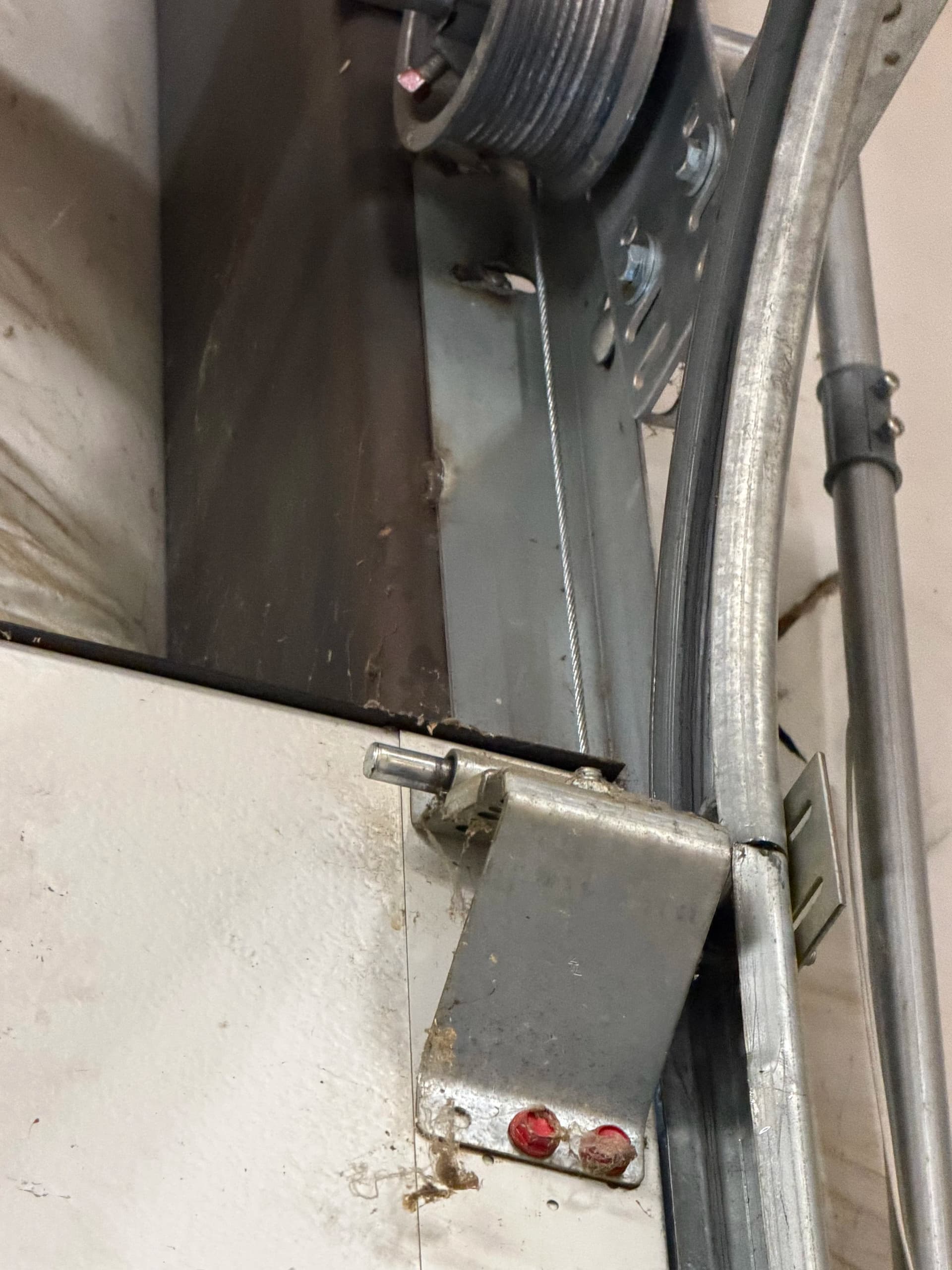 Gallery photos for Broken Torsion Spring and Frayed Cables Shut Down a Local Business: Image #4