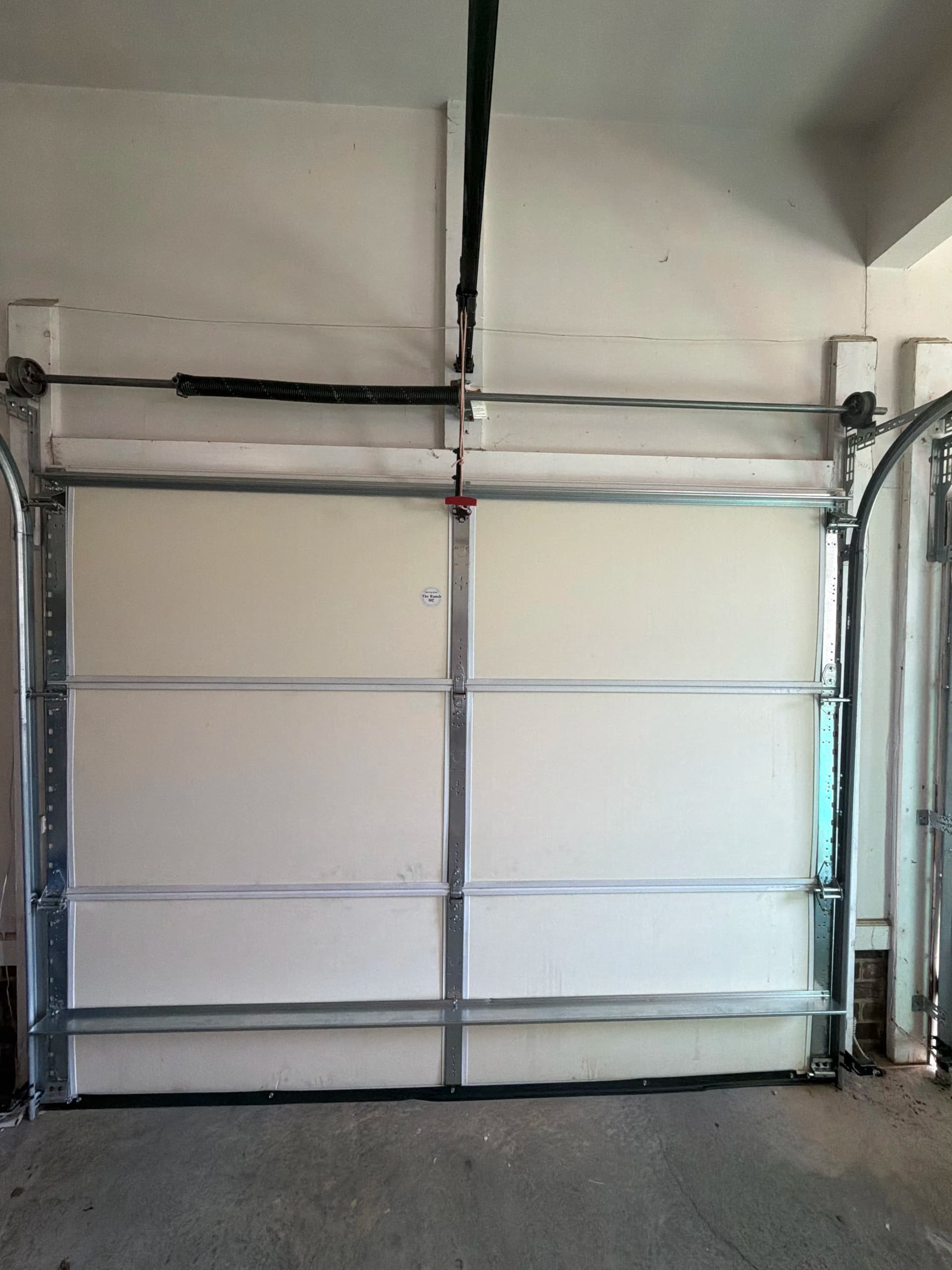 Gallery photos for Crooked Hung Garage Door Fixed and Upgraded in Wake Forest: Image #4
